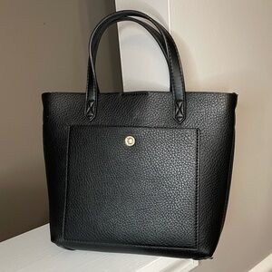 Kate Landry Black Crossbody Top Handles Bag